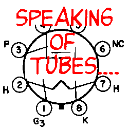 speaking of tubes...